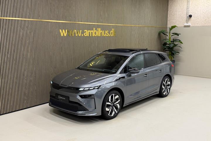 Grå Skoda Enyaq fra 2026