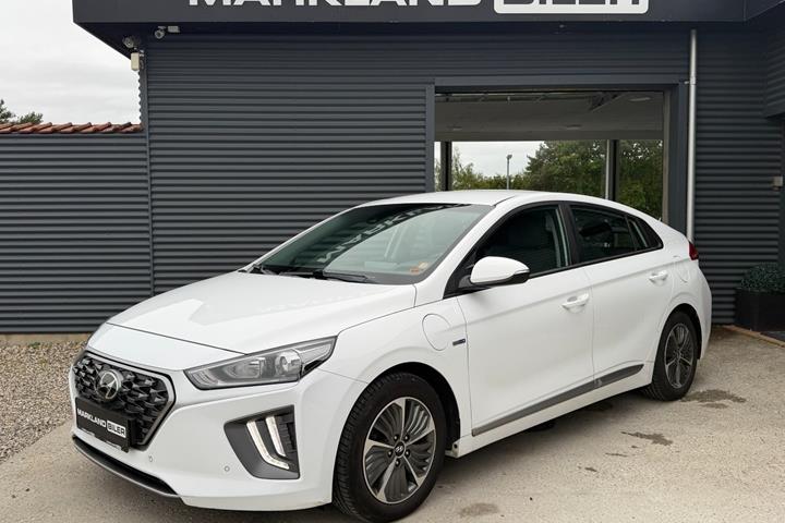 Hvid Hyundai Ioniq fra 2020