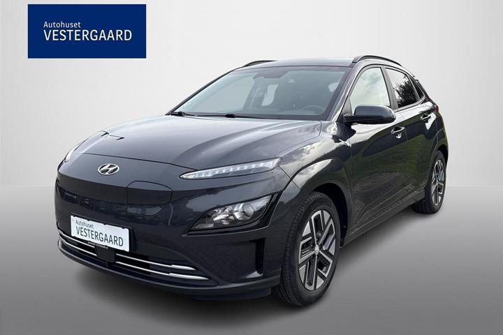 Grå Hyundai Kona fra 2021