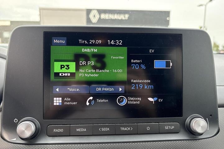 Grå Hyundai Kona fra 2021