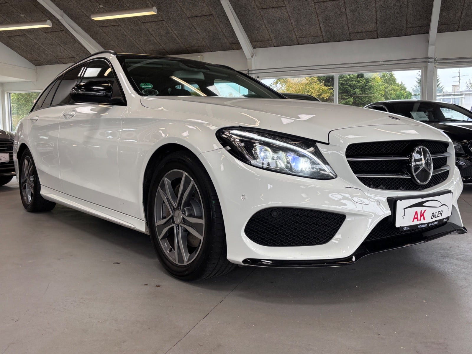 Hvid Mercedes C220 d fra 2018