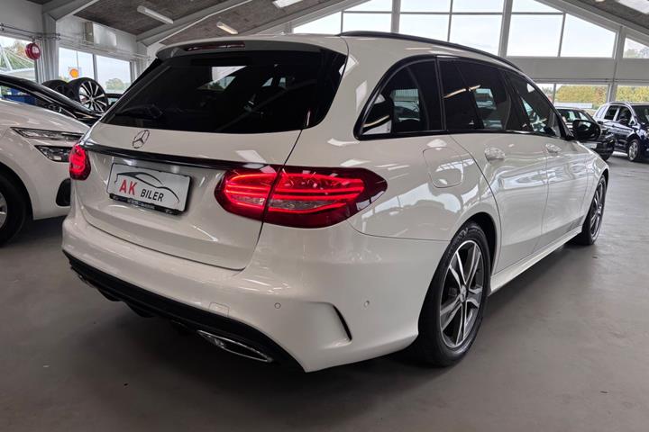 Hvid Mercedes C220 d fra 2018