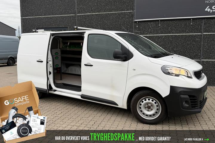 Hvid Peugeot e-Expert fra 2021