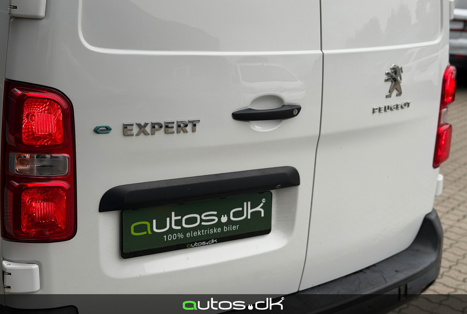 Hvid Peugeot e-Expert fra 2021