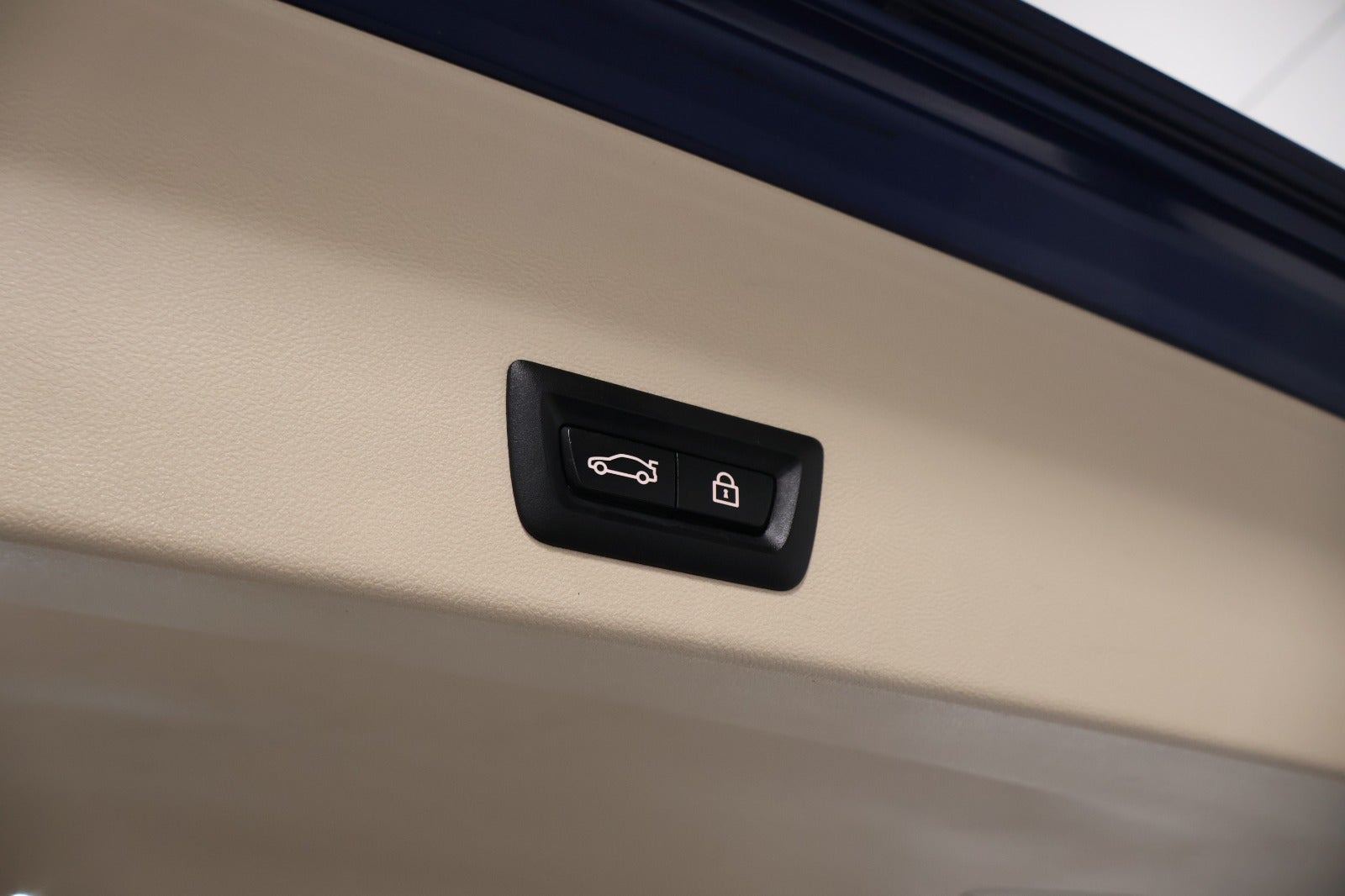 Blå BMW iX3 fra 2021