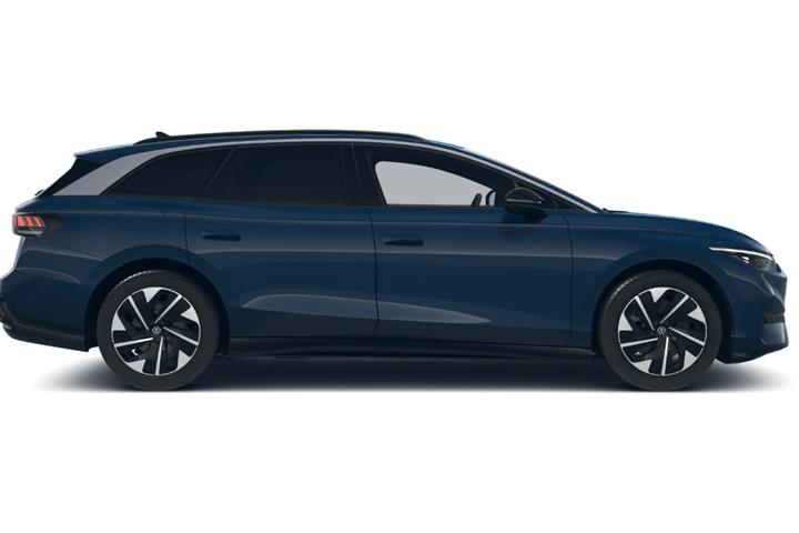 Blå VW ID.7 fra 2026