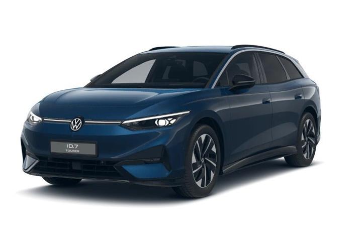 Blå VW ID.7 fra 2026