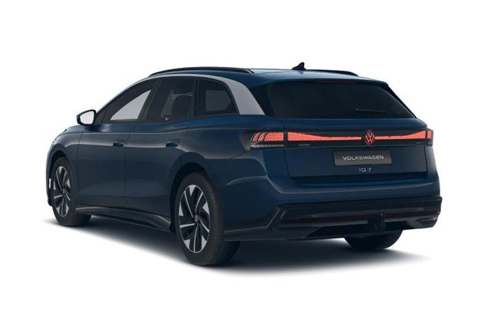 Blå VW ID.7 fra 2026