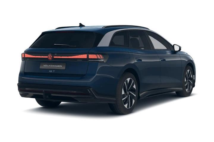Blå VW ID.7 fra 2026