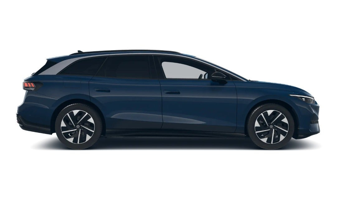 Blå VW ID.7 fra 2026