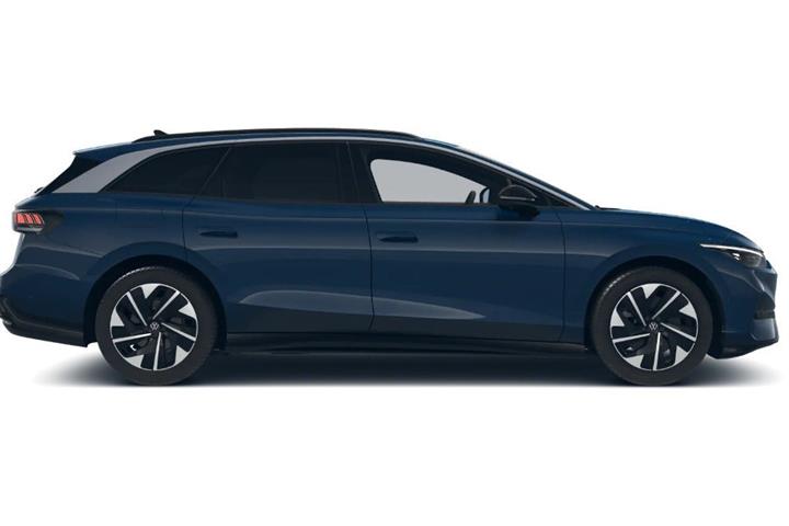 Blå VW ID.7 fra 2026
