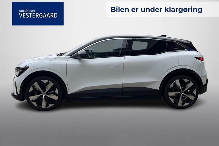 Hvid Renault Megane E-Tech fra 2023