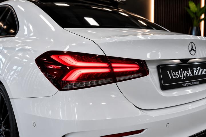 Hvid Mercedes A220 fra 2020
