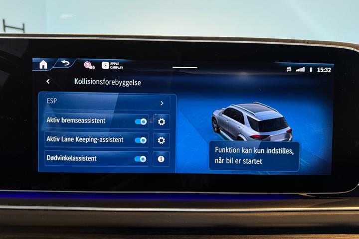 Sort Mercedes GLE350 de fra 2024