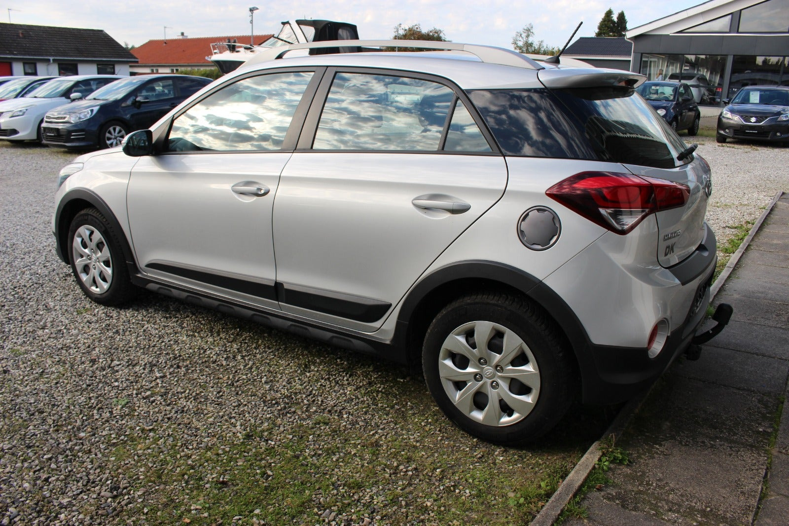 Sølv Hyundai i20 Active Cross fra 2017