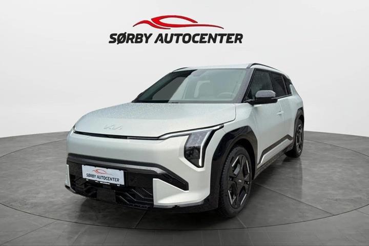 Sølv Kia EV3 fra 2025