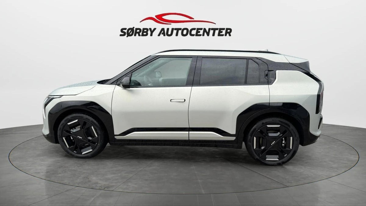 Sølv Kia EV3 fra 2025