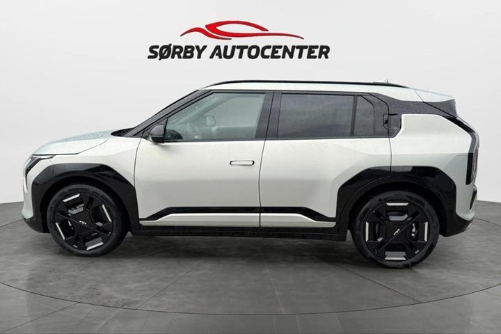 Sølv Kia EV3 fra 2025