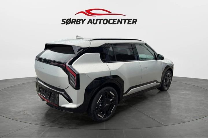 Sølv Kia EV3 fra 2025