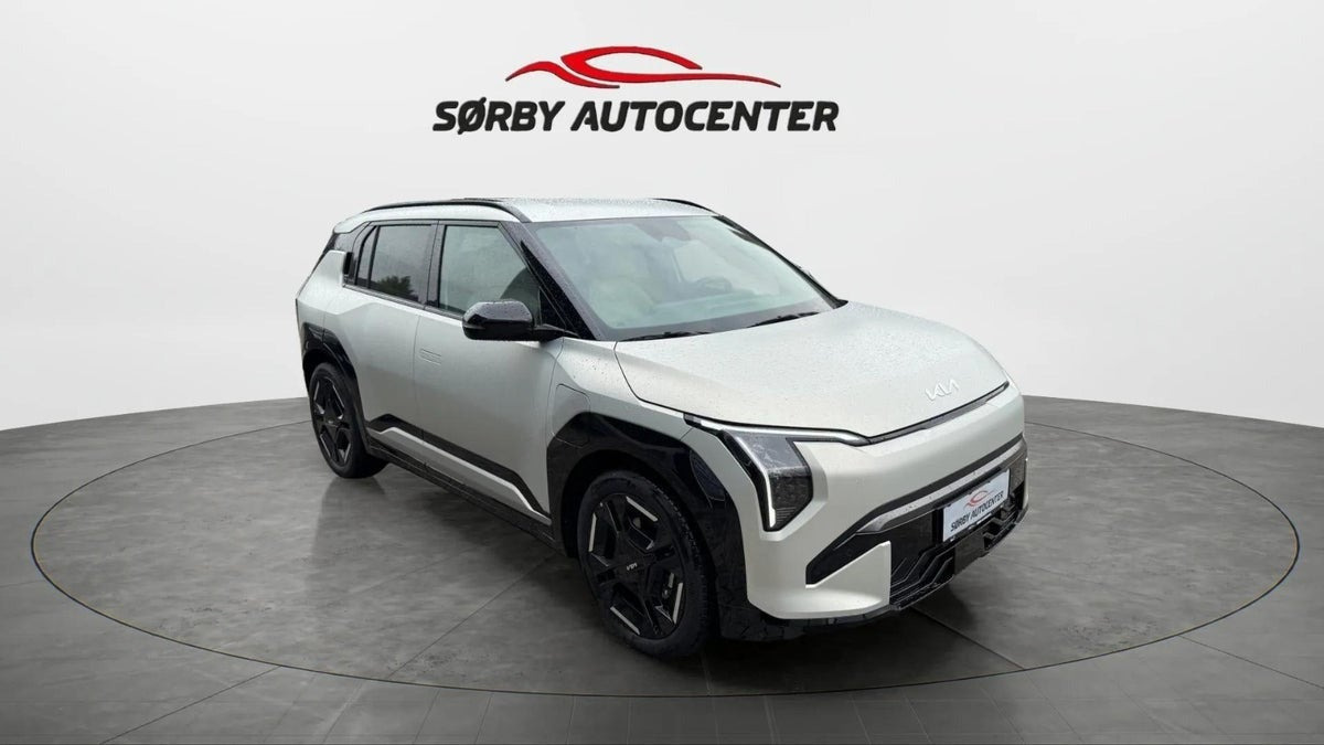 Sølv Kia EV3 fra 2025