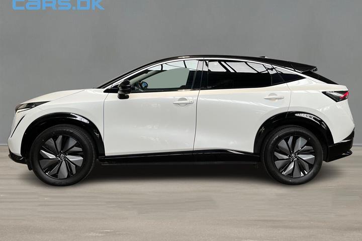 Hvid Nissan Ariya fra 2024