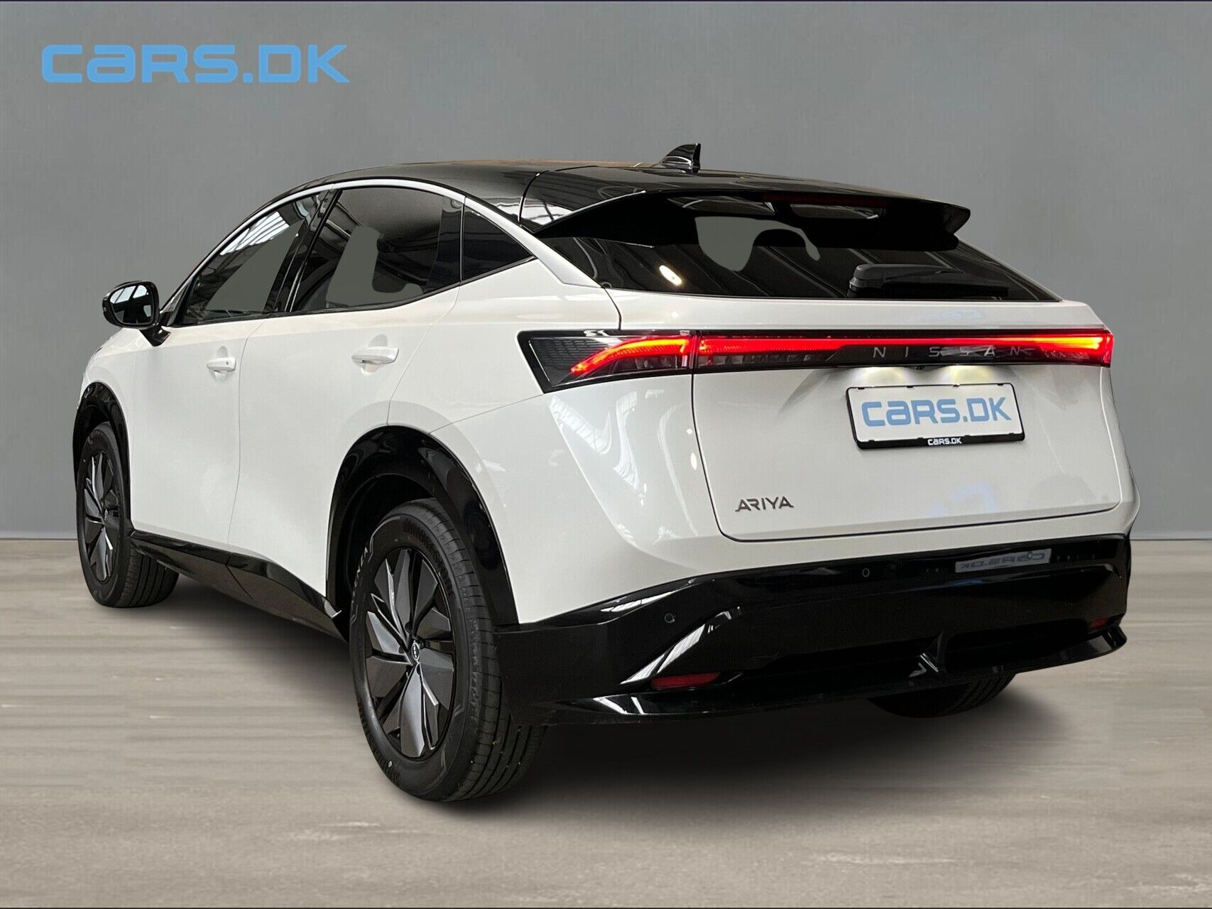 Hvid Nissan Ariya fra 2024