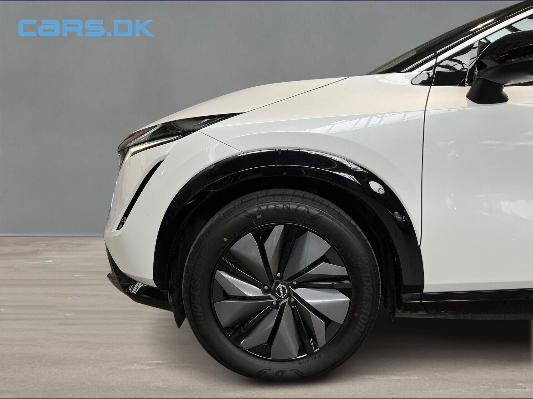 Hvid Nissan Ariya fra 2024
