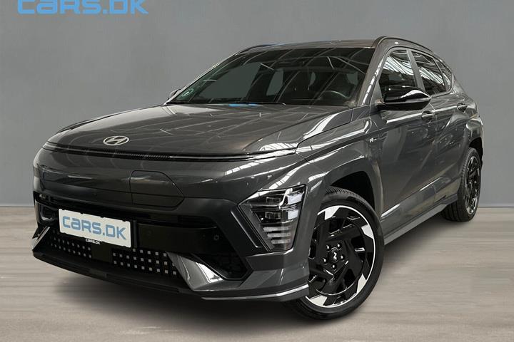 Grå Hyundai Kona fra 2025