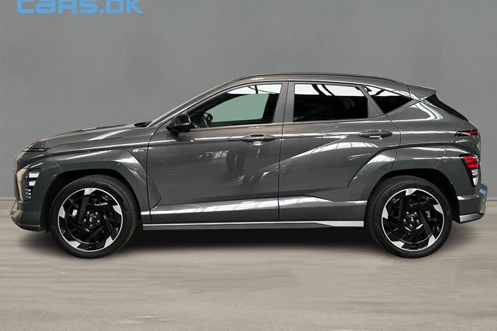 Grå Hyundai Kona fra 2025