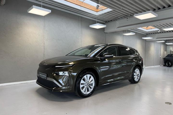Grøn Skoda Enyaq fra 2026