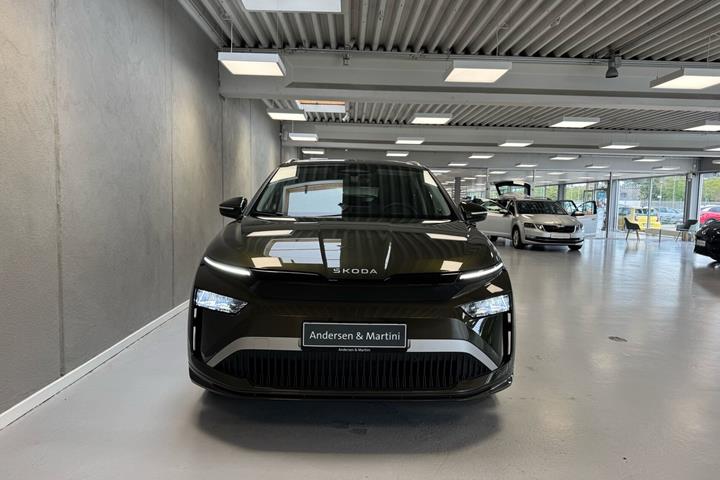 Grøn Skoda Enyaq fra 2026