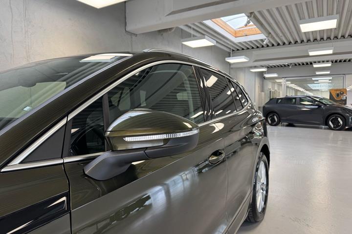 Grøn Skoda Enyaq fra 2026