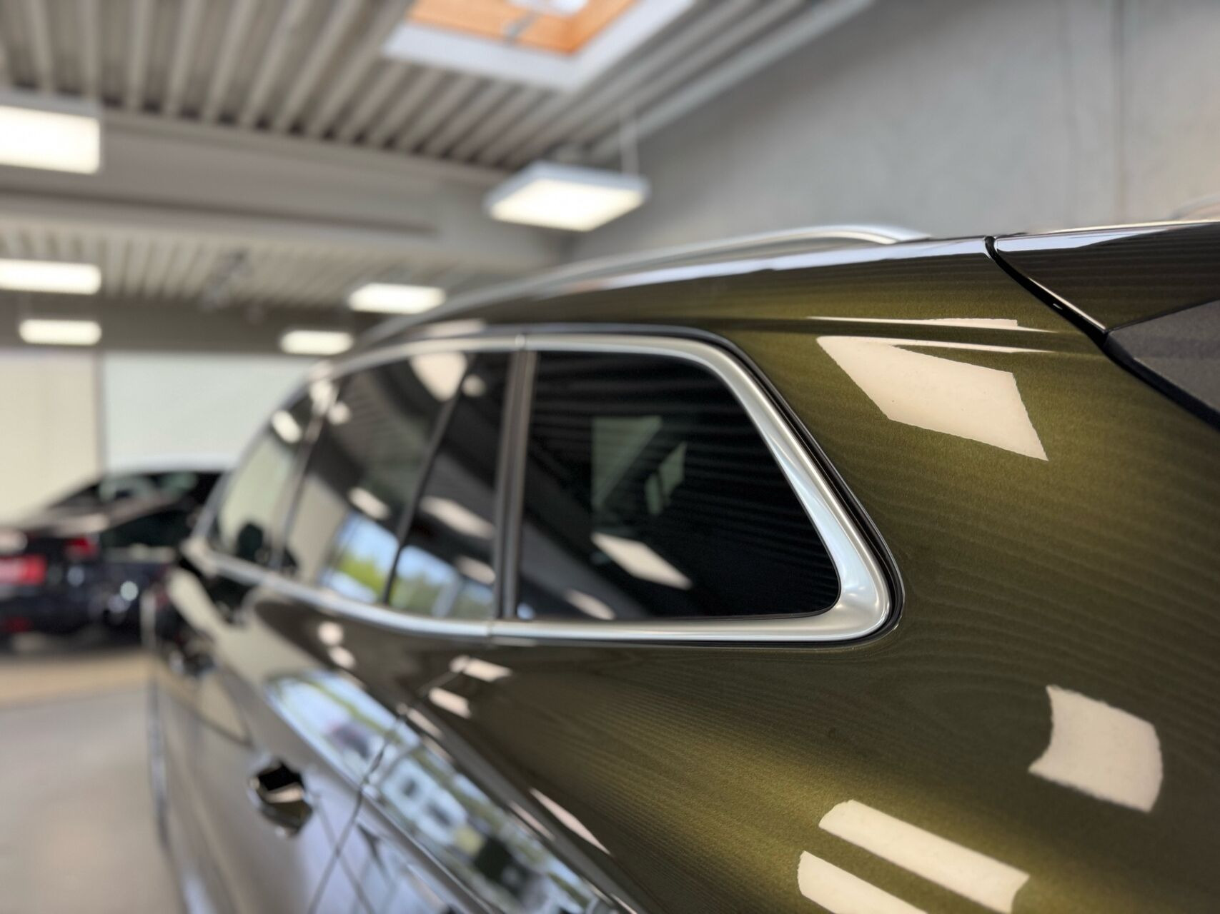 Grøn Skoda Enyaq fra 2026