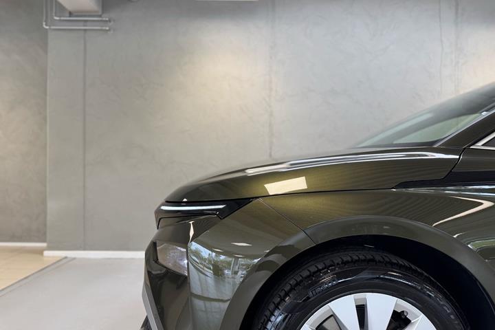 Grøn Skoda Enyaq fra 2026