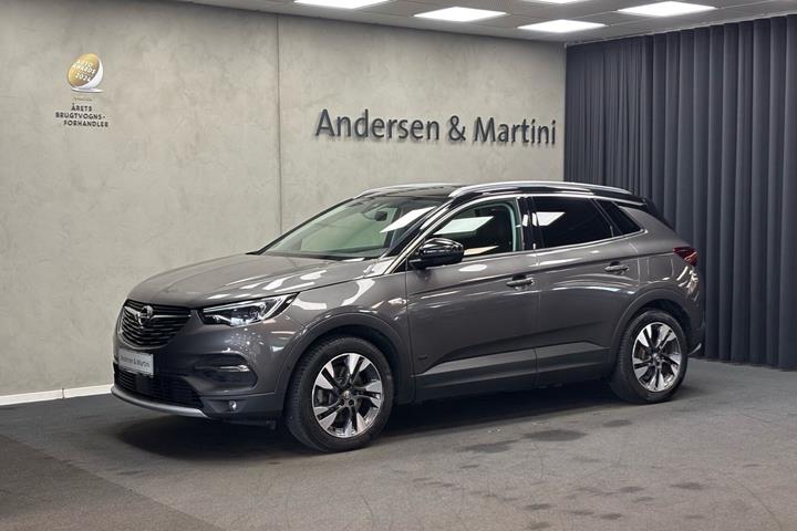 Grå Opel Grandland X fra 2020