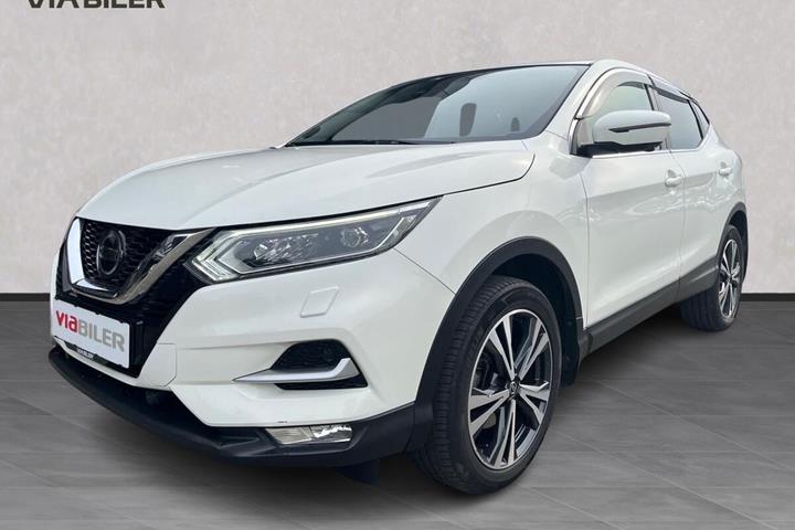 Hvid Nissan Qashqai fra 2019