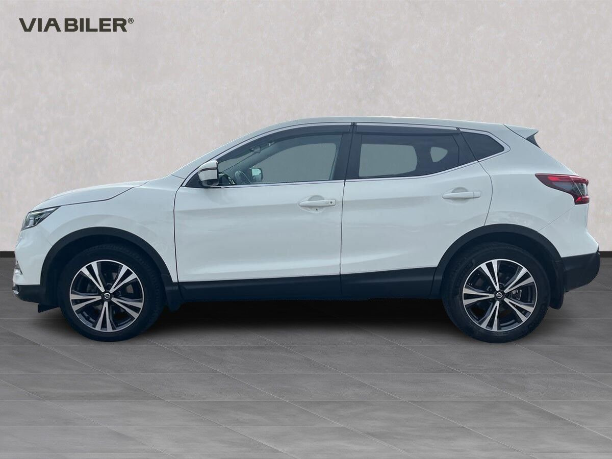 Hvid Nissan Qashqai fra 2019