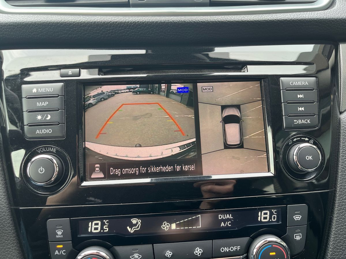 Hvid Nissan Qashqai fra 2019