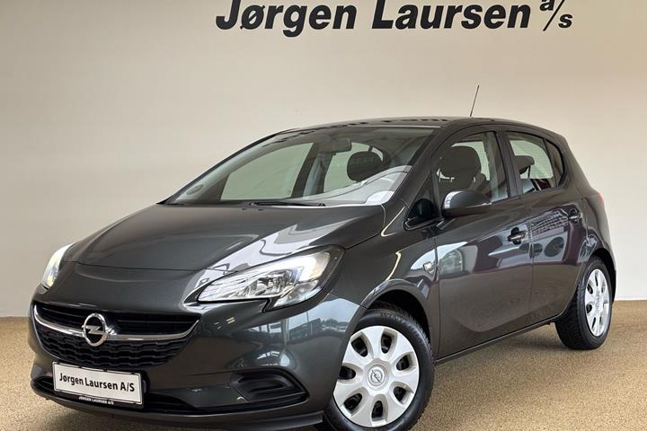 Sort Opel Corsa fra 2017