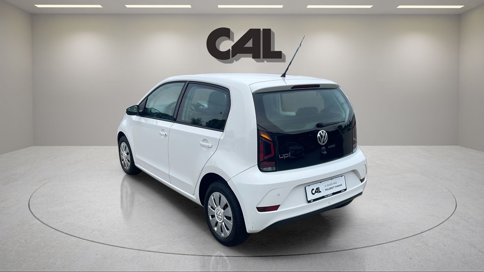 Hvid VW UP! fra 2019