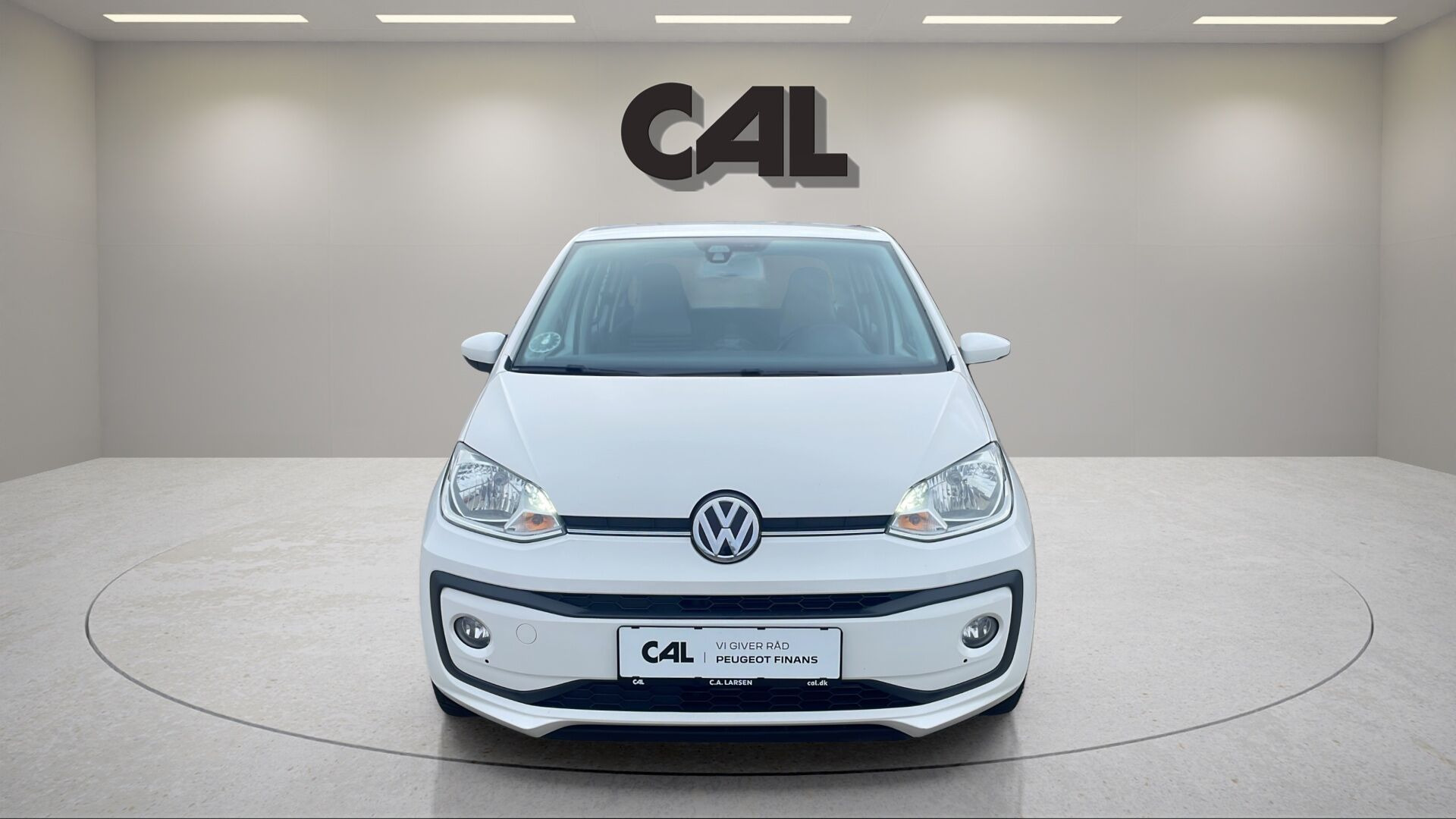 Hvid VW UP! fra 2019