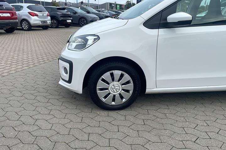 Hvid VW UP! fra 2019