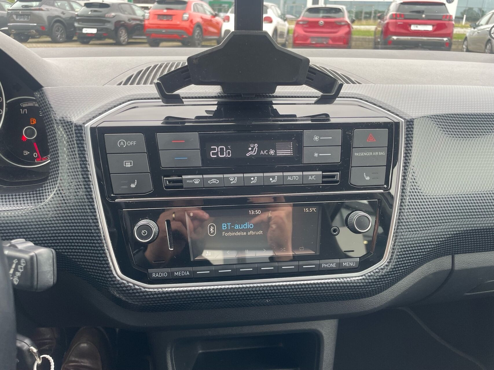 Hvid VW UP! fra 2019