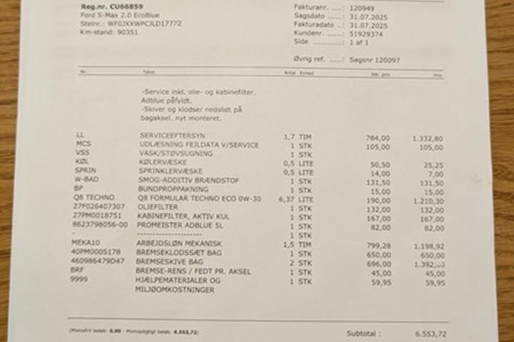 undefined Ford S-MAX fra 2020