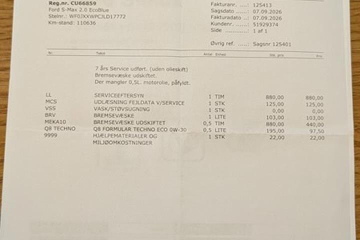undefined Ford S-MAX fra 2020