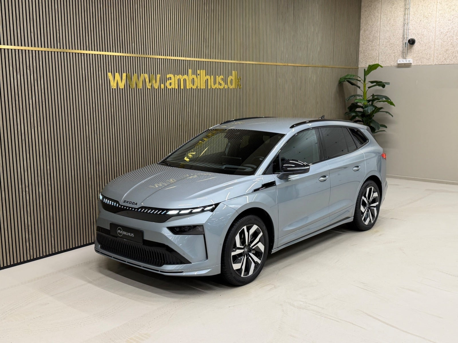 Sølv Skoda Enyaq fra 2026