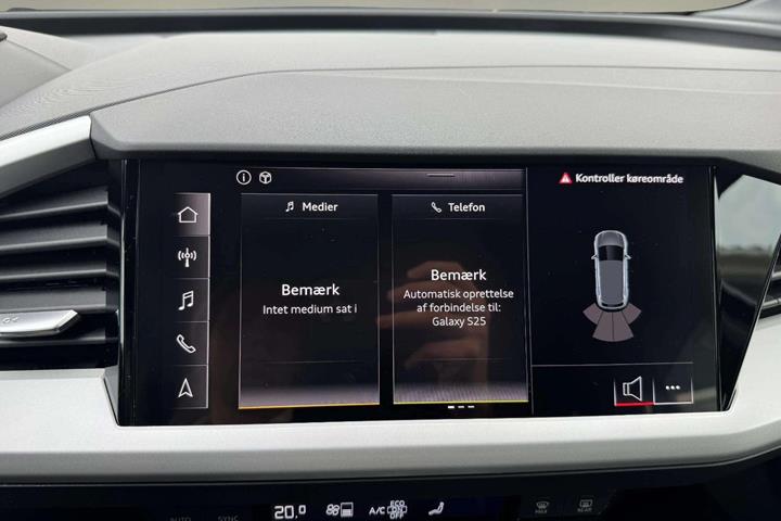 Sort Audi Q4 e-tron fra 2024