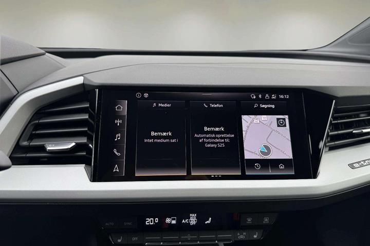 Sort Audi Q4 e-tron fra 2024