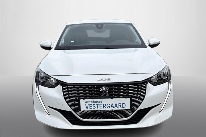 Hvid Peugeot e-208 fra 2021