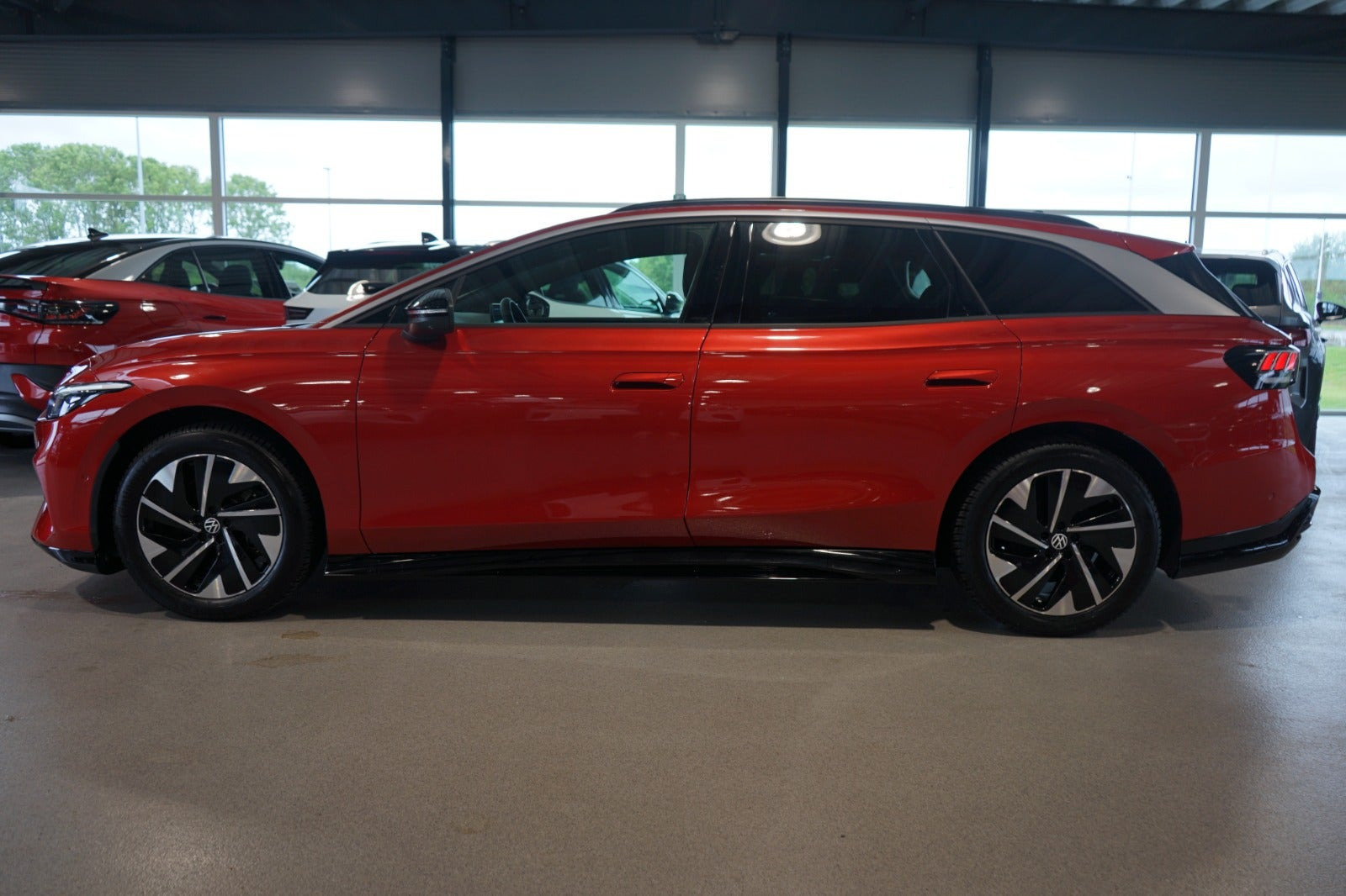 Rød VW ID.7 fra 2026
